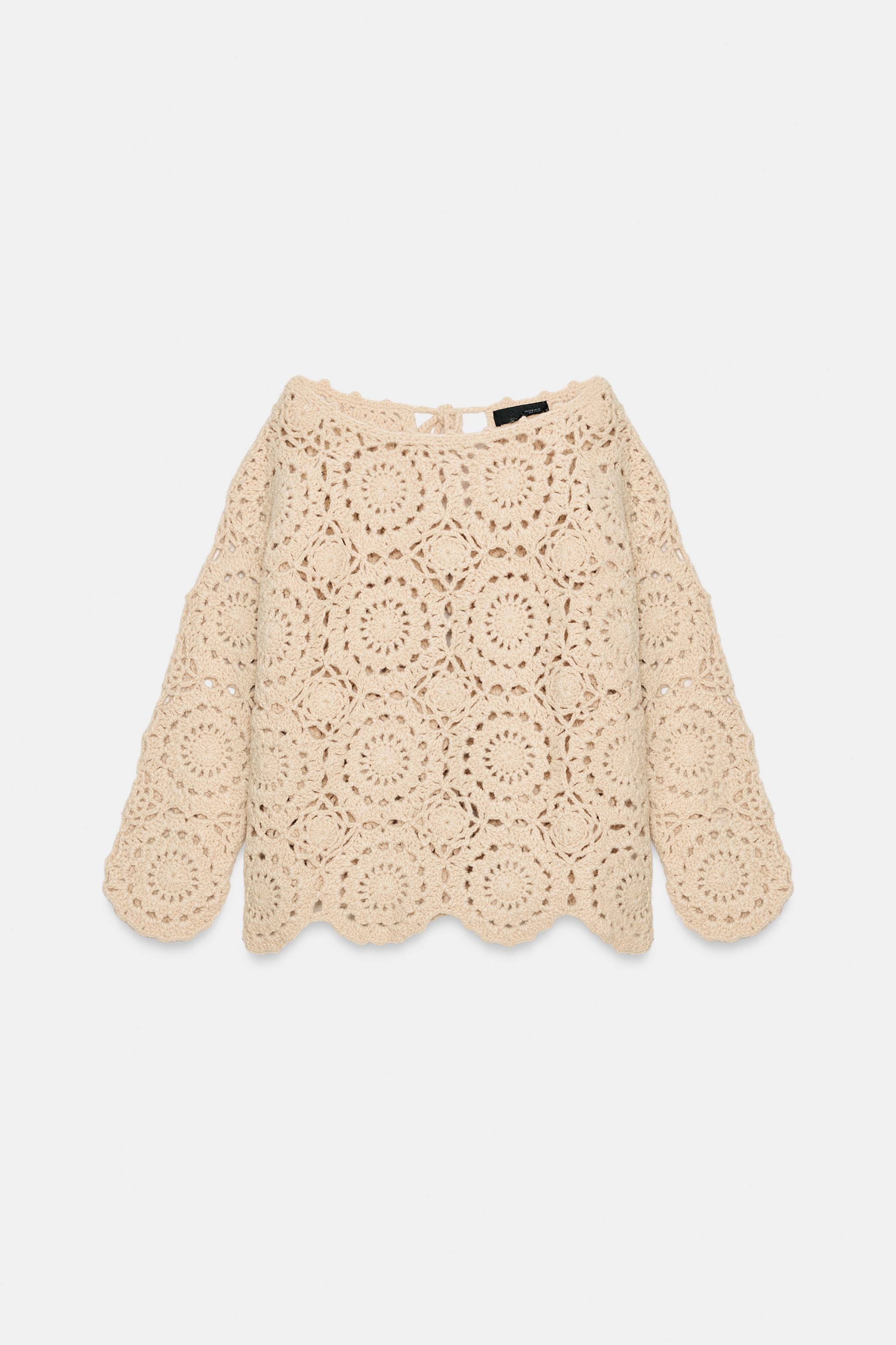 CROCHET KNIT JUMPER